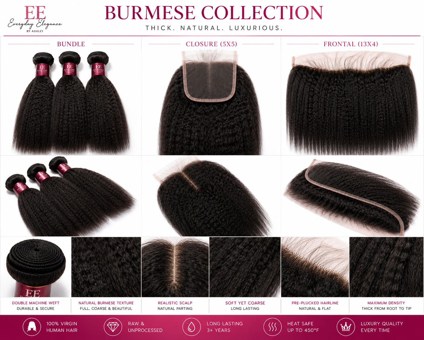 BURMESE FRONTALS